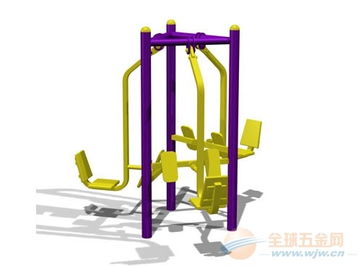 重庆室外健身器材厂家 室外健身路径批发 三位坐蹬训练器销售